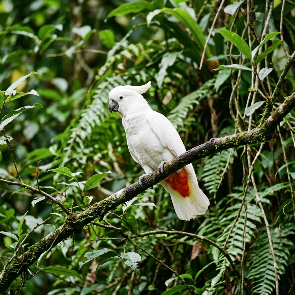 Red-vented Cockatoo โ Cacatua haematuropygia