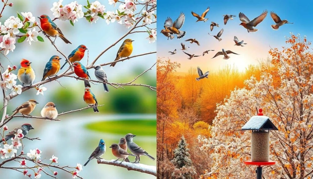 Seasonal birding throughout the year Seasonal birding throughout the year